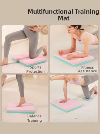 Μαλακό μαξιλάρι ισορροπίας, επίπεδο μαξιλάρι, μαξιλάρι στήριξης, σταθερό μαξιλάρι αγκώνα αποκατάστασης, μαλακό πτυσσόμενο μαλακό καναπέ, αντιολισθητικό στρώμα προπόνησης πυρήνα για το σπίτι