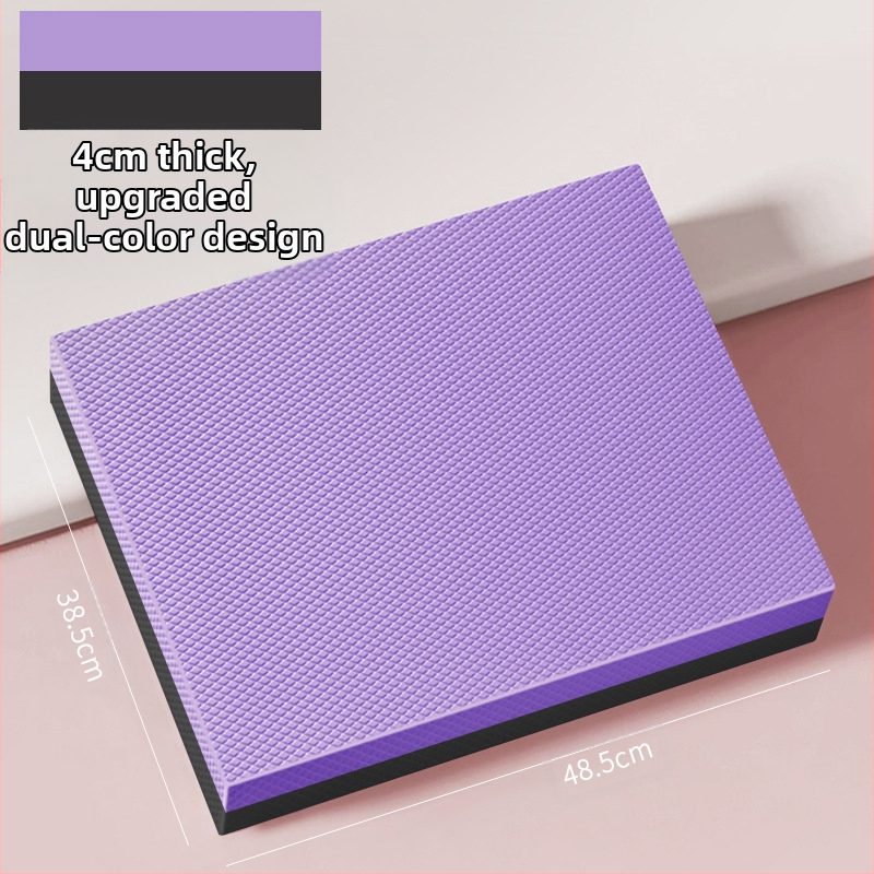 Mekana podloga za ravnotežu, ravna podloga za potporu, rehabilitacijska stabilna podloga za laktove, mekani kolaps, mekana sofa, protuklizna prostirka za trening jezgre kod kuće