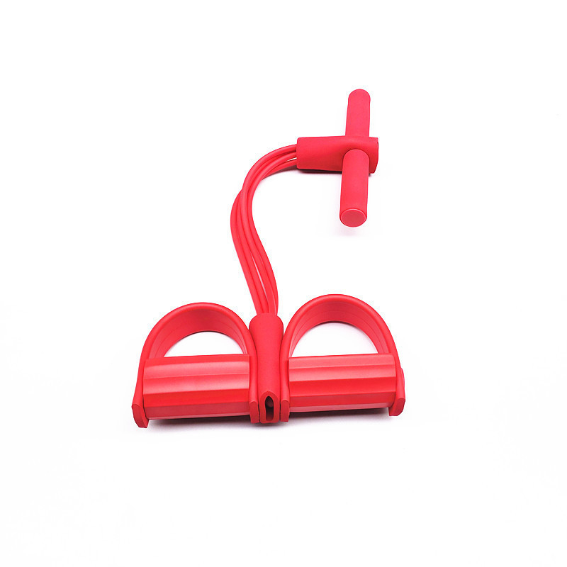 Pingutiga paksendatud neljatoruline pedaaliga elastne köis jalgade joogaharjutuste abivahend kõhulihaste treenimiseks