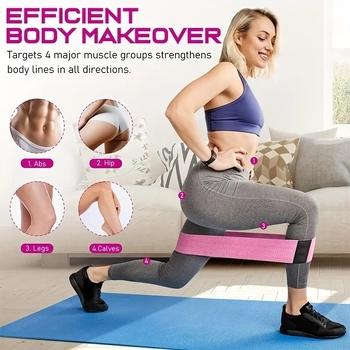 Pilates gredzenu komplekts, 5 daļu mājas fitnesa aprīkojums, ieskaitot jogas bumbu, jogas pretestības lenti, zābaku gredzenu