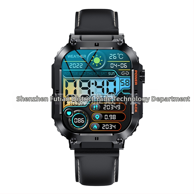 Naujas tarpvalstybinis išmanusis laikrodis „K57PRO“ su „Bluetooth“ skambučių informacija, spaudžiama išmanioji apyrankė, sportinis laikrodis „Generation“