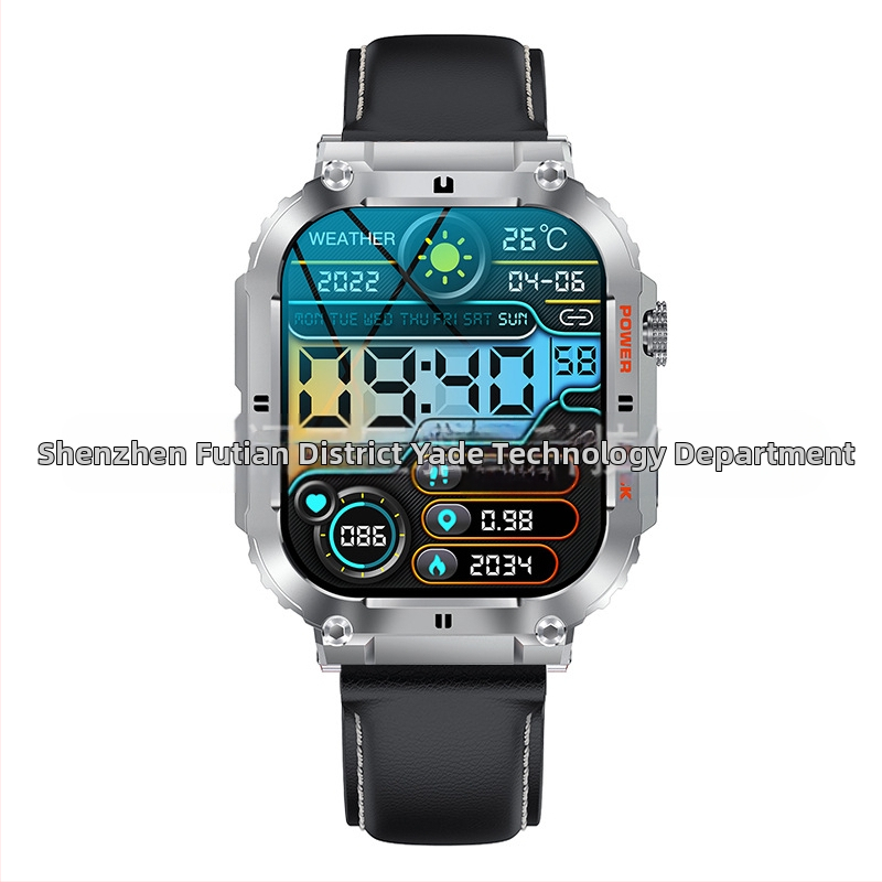 Naujas tarpvalstybinis išmanusis laikrodis „K57PRO“ su „Bluetooth“ skambučių informacija, spaudžiama išmanioji apyrankė, sportinis laikrodis „Generation“