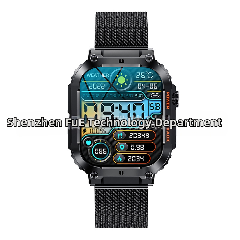 Naujas tarpvalstybinis išmanusis laikrodis „K57PRO“ su „Bluetooth“ skambučių informacija, spaudžiama išmanioji apyrankė, sportinis laikrodis „Generation“