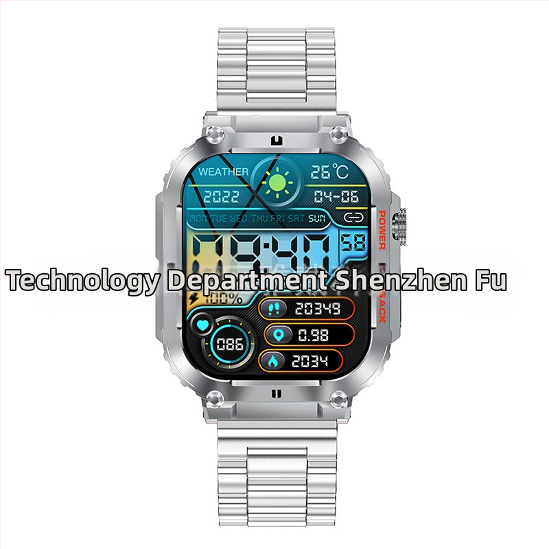 Naujas tarpvalstybinis išmanusis laikrodis „K57PRO“ su „Bluetooth“ skambučių informacija, spaudžiama išmanioji apyrankė, sportinis laikrodis „Generation“