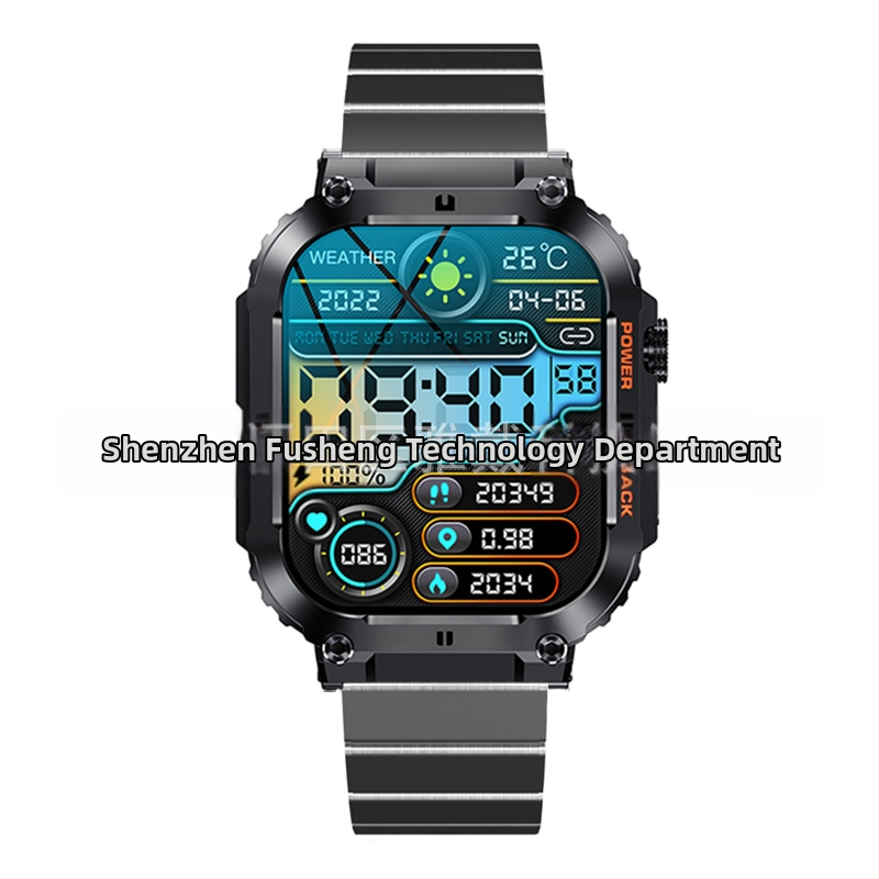 Naujas tarpvalstybinis išmanusis laikrodis „K57PRO“ su „Bluetooth“ skambučių informacija, spaudžiama išmanioji apyrankė, sportinis laikrodis „Generation“