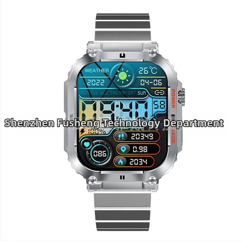 Naujas tarpvalstybinis išmanusis laikrodis „K57PRO“ su „Bluetooth“ skambučių informacija, spaudžiama išmanioji apyrankė, sportinis laikrodis „Generation“