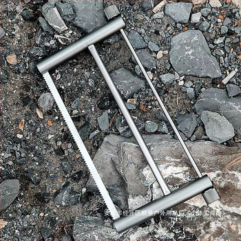 Kerti kivehető összecsukható kemping hordozható fakitermelő kézzel készített fűrész alumínium ötvözetből készült fűrész kültéri kézi fűrész famegmunkálás