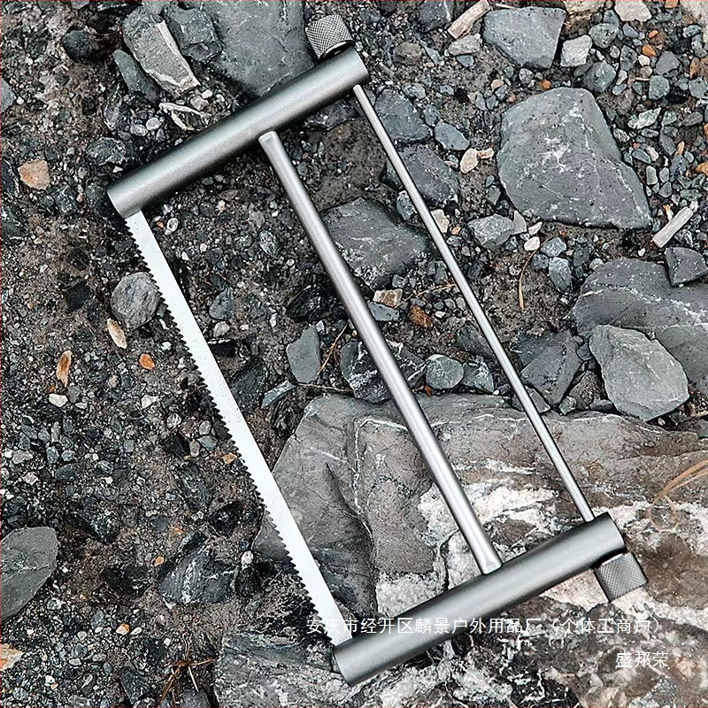 Kerti kivehető összecsukható kemping hordozható fakitermelő kézzel készített fűrész alumínium ötvözetből készült fűrész kültéri kézi fűrész famegmunkálás