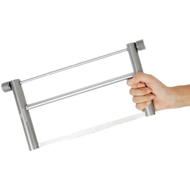 Kerti kivehető összecsukható kemping hordozható fakitermelő kézzel készített fűrész alumínium ötvözetből készült fűrész kültéri kézi fűrész famegmunkálás