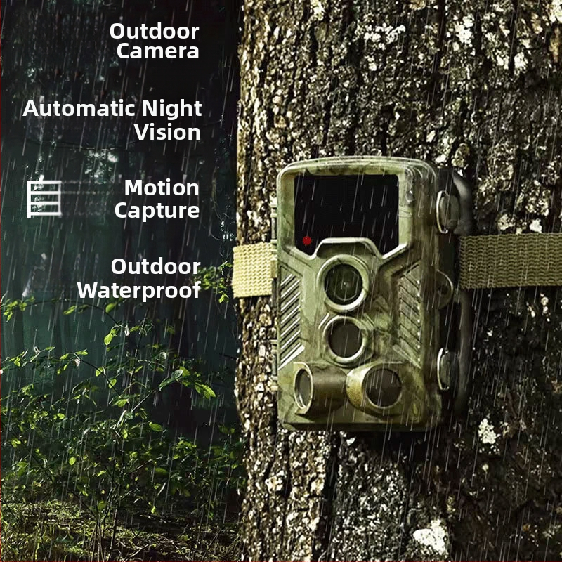 piiriülene infrapunane metsloomade kaamera välistingimustes kasutatav HD-jahikaamera öise nägemise jälgimise induktsioonjahikaamera viljapuuaias