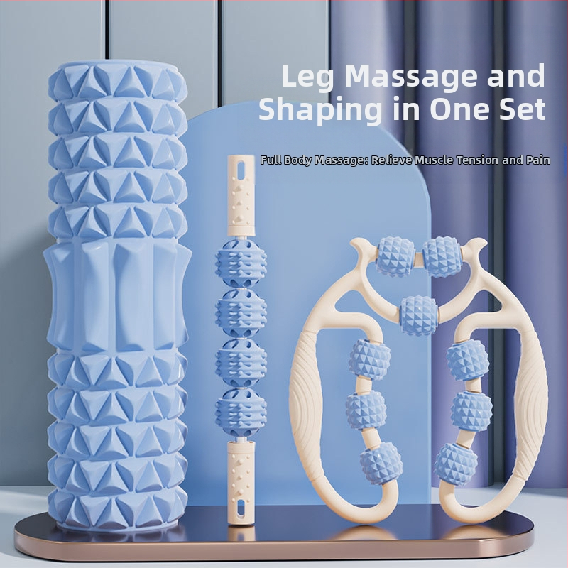 Abijalgade treeningvahend Vahtrull Ilus jalgade massaažipulk Jalaklamber Massaaž Jala Fitnessi Treeningvarustus Joogakolonn