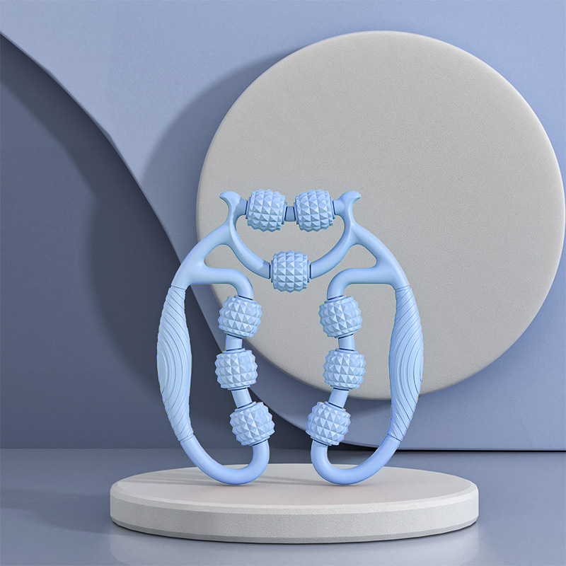 Abijalgade treeningvahend Vahtrull Ilus jalgade massaažipulk Jalaklamber Massaaž Jala Fitnessi Treeningvarustus Joogakolonn