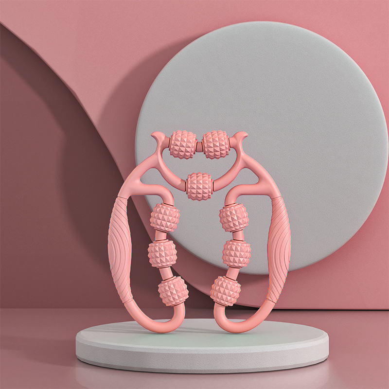 Abijalgade treeningvahend Vahtrull Ilus jalgade massaažipulk Jalaklamber Massaaž Jala Fitnessi Treeningvarustus Joogakolonn