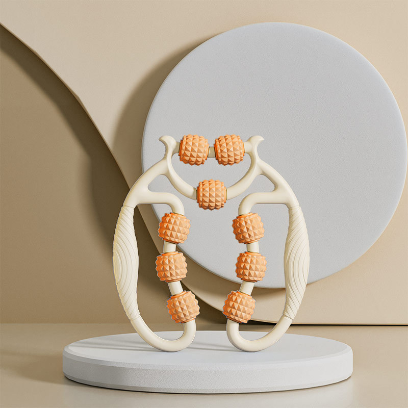 Abijalgade treeningvahend Vahtrull Ilus jalgade massaažipulk Jalaklamber Massaaž Jala Fitnessi Treeningvarustus Joogakolonn