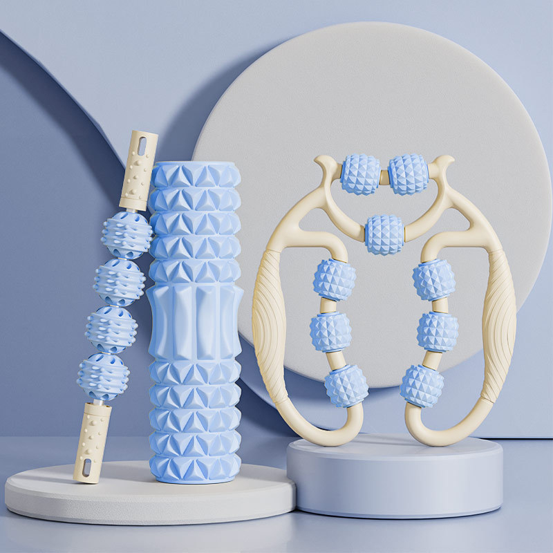 Abijalgade treeningvahend Vahtrull Ilus jalgade massaažipulk Jalaklamber Massaaž Jala Fitnessi Treeningvarustus Joogakolonn