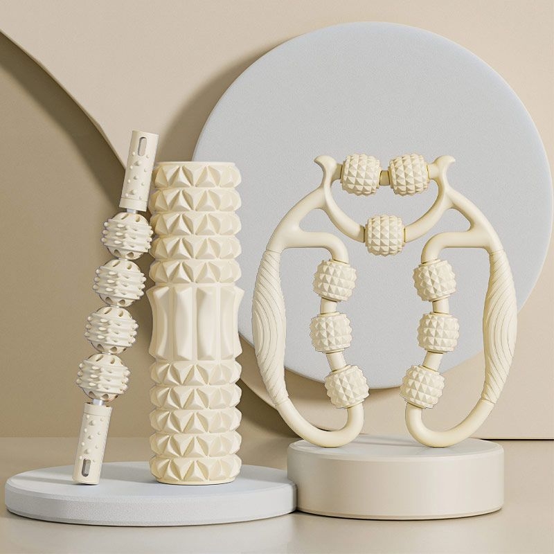 Abijalgade treeningvahend Vahtrull Ilus jalgade massaažipulk Jalaklamber Massaaž Jala Fitnessi Treeningvarustus Joogakolonn