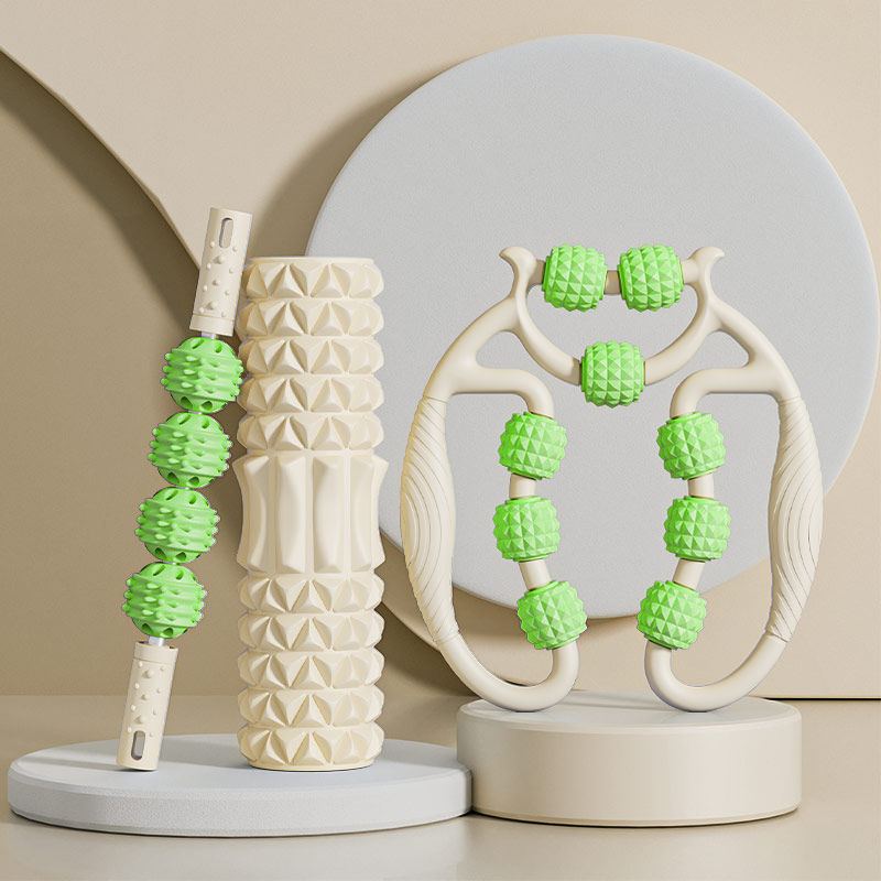 Abijalgade treeningvahend Vahtrull Ilus jalgade massaažipulk Jalaklamber Massaaž Jala Fitnessi Treeningvarustus Joogakolonn