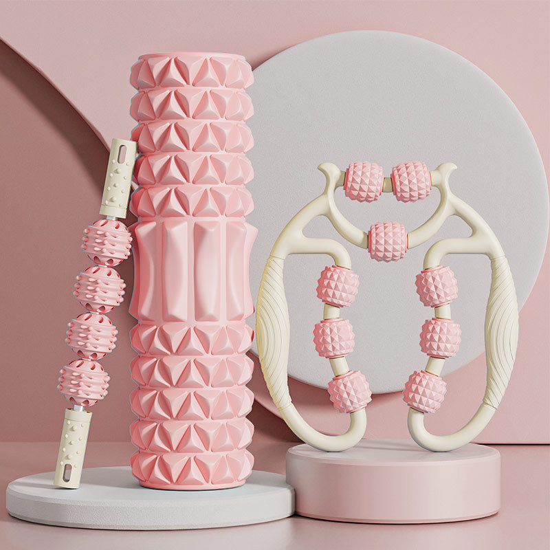 Abijalgade treeningvahend Vahtrull Ilus jalgade massaažipulk Jalaklamber Massaaž Jala Fitnessi Treeningvarustus Joogakolonn