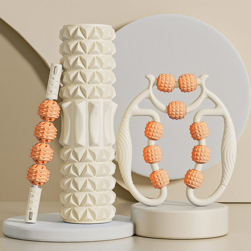 Abijalgade treeningvahend Vahtrull Ilus jalgade massaažipulk Jalaklamber Massaaž Jala Fitnessi Treeningvarustus Joogakolonn