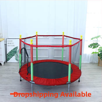 Детски батут за дома, закрит, малко бебешко скачащо легло, семейство със защитна мрежа, детски подскачащи играчки, легло за търкане