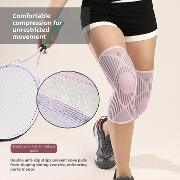 Γυναικεία αθλητικά επιγονατίδες για τρέξιμο, σχοινάκι τρεξίματος, προστατευτικό γόνατος μπάσκετ για άνδρες, στήριξη ελατηρίου μηνίσκου, απορρόφηση κραδασμών, αντικραδασμική προστασία
