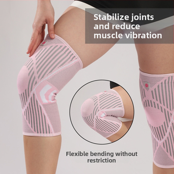 Γυναικεία αθλητικά επιγονατίδες για τρέξιμο, σχοινάκι τρεξίματος, προστατευτικό γόνατος μπάσκετ για άνδρες, στήριξη ελατηρίου μηνίσκου, απορρόφηση κραδασμών, αντικραδασμική προστασία