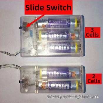 LED tarpvalstybinė akumuliatorių dėžutė varinė viela l lempų styga lauko kalėdinių atostogų torto dekoracija lempa bangos rutulys varinė viela lempų styga