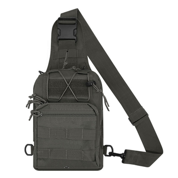 Εξωτερική στρατιωτική τσάντα στήθους ανεμιστήρα τακτικής για αθλητικά ιππασία πολυλειτουργική αδιάβροχη τσάντα κινητού τηλεφώνου φορητή τσάντα ώμου crossbody για άνδρες