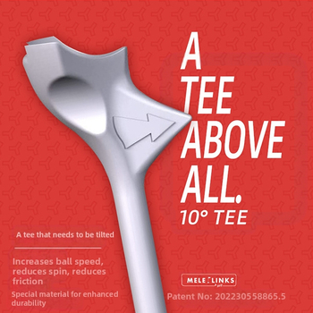 Πατέντα Merlot 20 τεμ./κουτί καρφιά γκολφ, 10 μοίρες με κλίση, βάση για μπάλα ταφ, είδη γκολφ σε διασυνοριακή πώληση