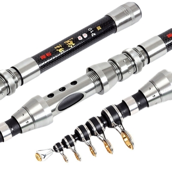 Мини риболовна въдица Fisherman Bang с дистанционно управление, супер твърда, къса секция, въдица за морски риболов с карбонова дръжка, комплект за морска въдица, комплект за хвърляне, комплект