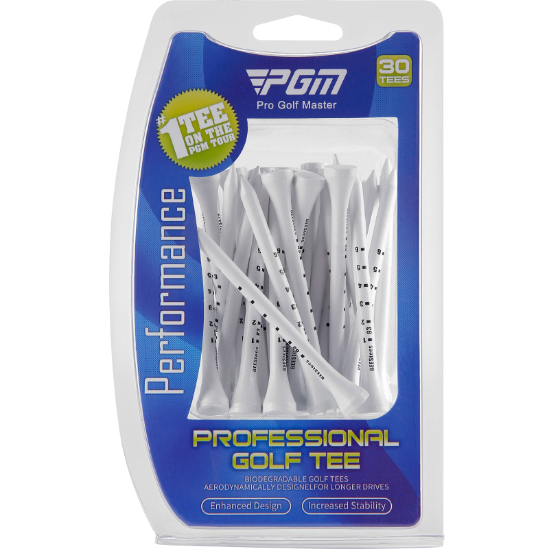 Pgm golffa tee limit állítható magasságú tüskék golflétra mélységjelző labdatartó tee