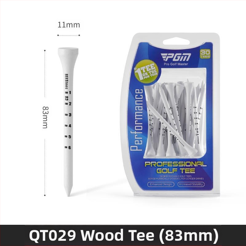 Pgm golffa tee limit állítható magasságú tüskék golflétra mélységjelző labdatartó tee