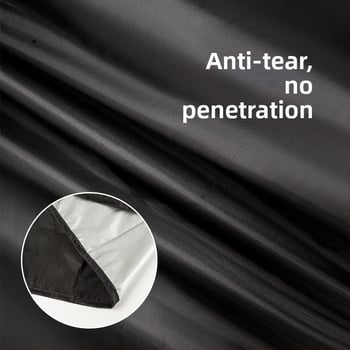 Auto päikesesirm, lumekate 200*70CM esiklaasile, auto lumekate 190T hõbedasest riidest auto lumekate