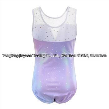 Laos Kõrge elastsusega tüdrukute võimlemisriided Balletiriided Etendusriided Tantsuriided Kitsad testitud Romper Plus