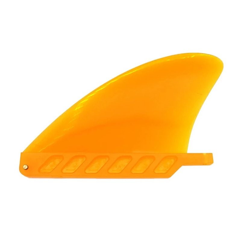 4,6 hüvelykes átlátszó, puha TPU farokkormány vadvízi, sekély vízi szörfözéshez, középső uszonyos, osztott szintű, hordozható mérleglap