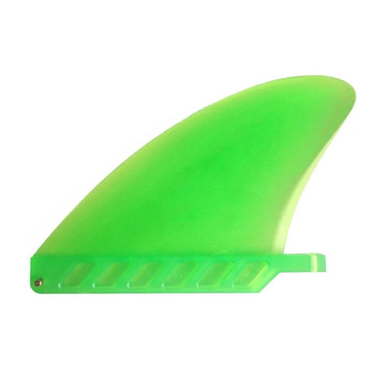 4,6 hüvelykes átlátszó, puha TPU farokkormány vadvízi, sekély vízi szörfözéshez, középső uszonyos, osztott szintű, hordozható mérleglap