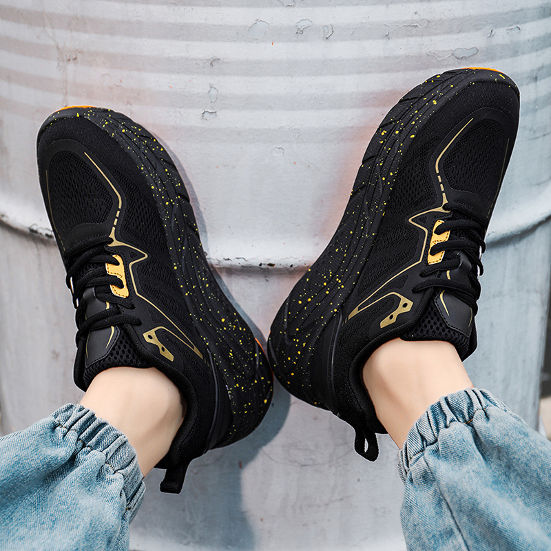 Divatos futó fitnesz beltéri és kültéri cipők női hálós, lélegző dopamin páros platform alkalmi férfi cipők