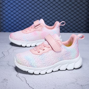 Piiriülene eksport väliskaubandusele tüdrukutele, superpehmed kulumiskindlad tossud, võrkkangast, suurtele lastele, deodorandi ja kerged lööke neelavad jooksujalatsid