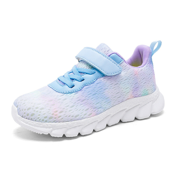 Piiriülene eksport väliskaubandusele tüdrukutele, superpehmed kulumiskindlad tossud, võrkkangast, suurtele lastele, deodorandi ja kerged lööke neelavad jooksujalatsid