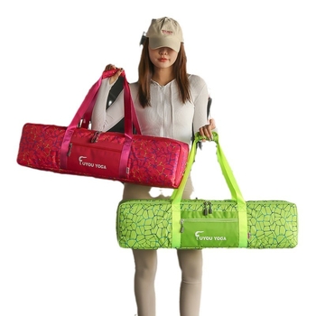 Naujas jogos kilimėlio laikymo krepšys, atsparus vandeniui, daugiafunkcis sportinis jogos kuprinės komplektas, drobinis ritmo krepšys