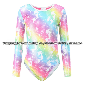 Детско облекло за гимнастика, дрехи с дълъг ръкав и бронзиращо покритие за танци, дрехи за момичета, балет, детски дрехи за гимнастика с гол гръб, дрехи за тренировки, детски клинове