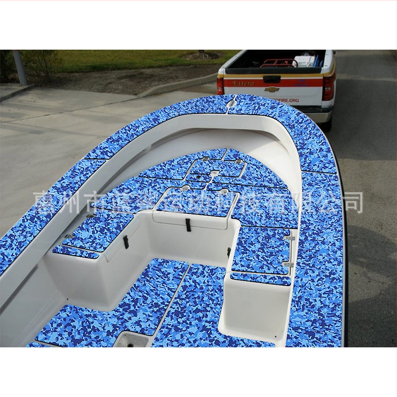 Amazoni uus EVA jahi libisemisvastane matt, kamuflaaž, kuumpressitud täpp, EVA teki libisemisvastane matt, kalalaeva libisemisvastane matt