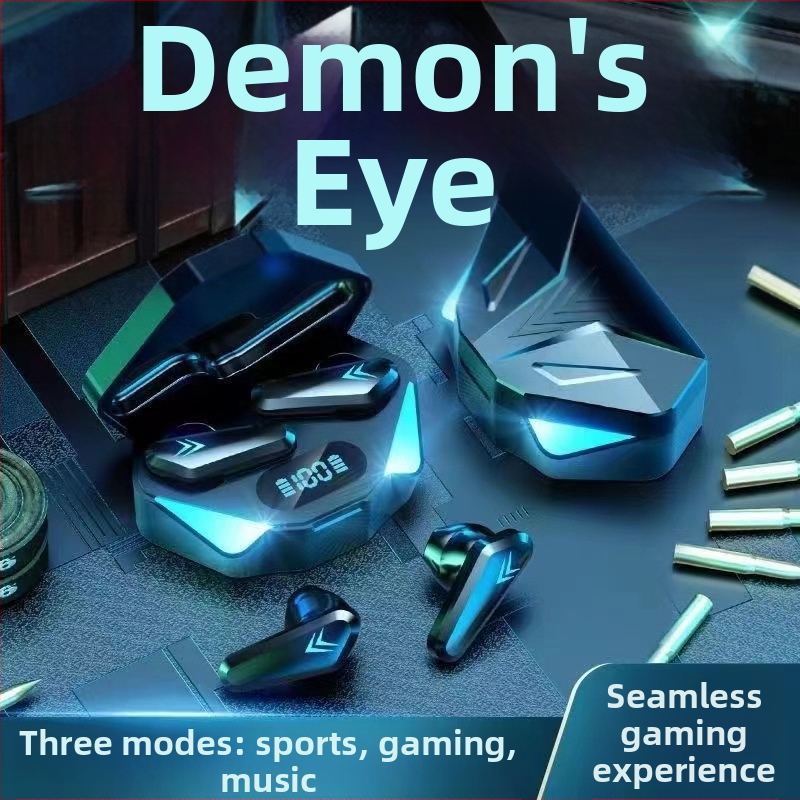 P36 spēļu austiņas E-sporta austiņas ar zemu aizkavi, ilgu izturību, ausīs ievietojamas TWS austiņas X15 E-sporta Bluetooth austiņas