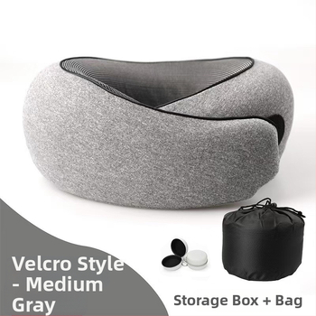 Διασυνοριακό Amazon χονδρικής υψηλής ποιότητας αφρός μνήμης μαξιλάρι σε σχήμα U μπορεί να αποθηκευτεί σε σχήμα U λαιμός μαξιλαριού για ταξίδια αεροσκαφών μαξιλάρι υπνάκο