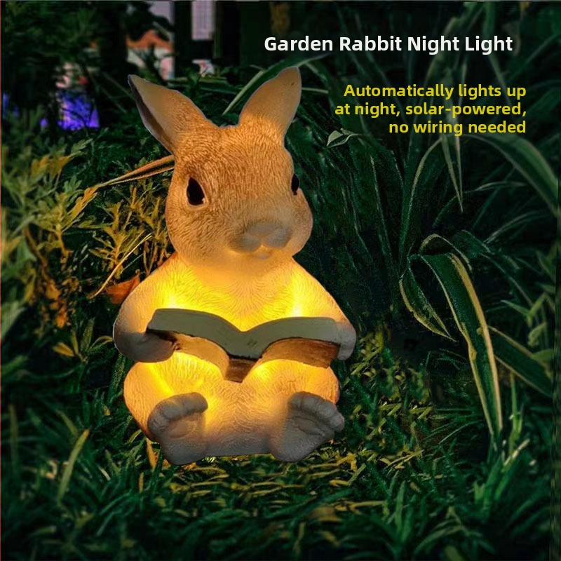 Piiriülene Amazoni päikeseenergial töötav küülikulamp välistingimustes kasutatava sisehoovi veekindla maapealse lampi vaigust käsitöö maastikulampide tootja