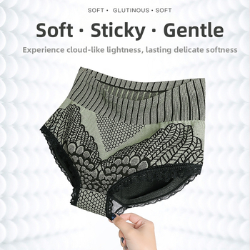 Grafeno aukšto juosmens teismo antros kartos 2.0 kelnės nėriniuotos apatinės po gimdymo pilvo formavimui plastikiniai juosmens apatiniai klubai kelnės