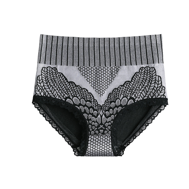 Grafeno aukšto juosmens teismo antros kartos 2.0 kelnės nėriniuotos apatinės po gimdymo pilvo formavimui plastikiniai juosmens apatiniai klubai kelnės