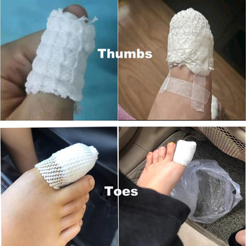 Medicininis vamzdinis tvarstis kojoms ir rankoms, elastingas, kvėpuojantis, pirmosios pagalbos tvarstis, elastingas tinklelio tvarstis