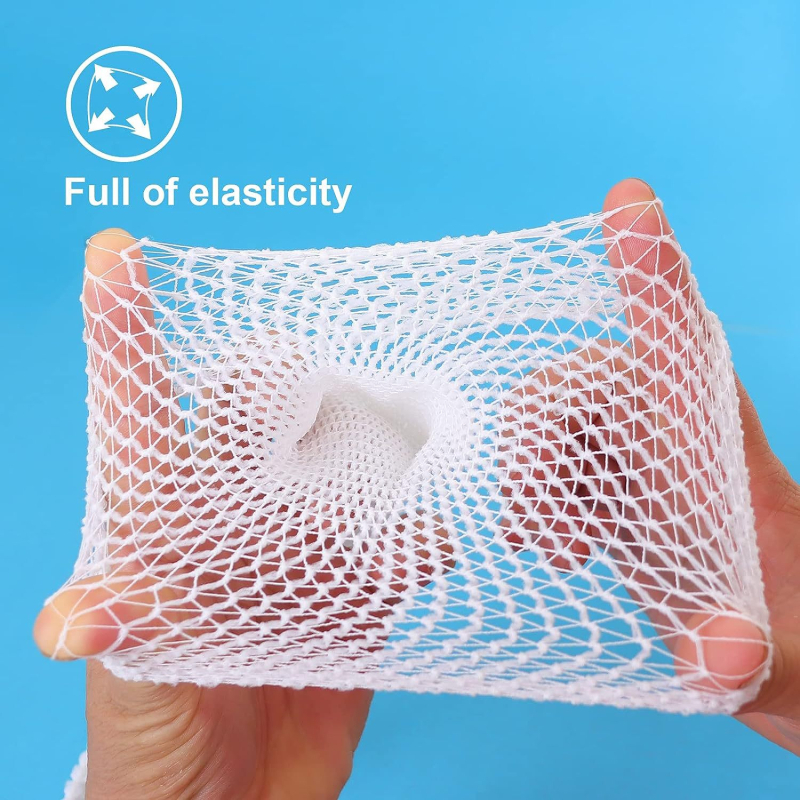 Medicininis vamzdinis tvarstis kojoms ir rankoms, elastingas, kvėpuojantis, pirmosios pagalbos tvarstis, elastingas tinklelio tvarstis