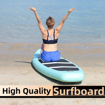 Φουσκωτή σανίδα σερφ για όρθια στάση στο νερό, αγωνιστική σανίδα ενηλίκων, 3,2 μέτρα θαλάσσιο σκι